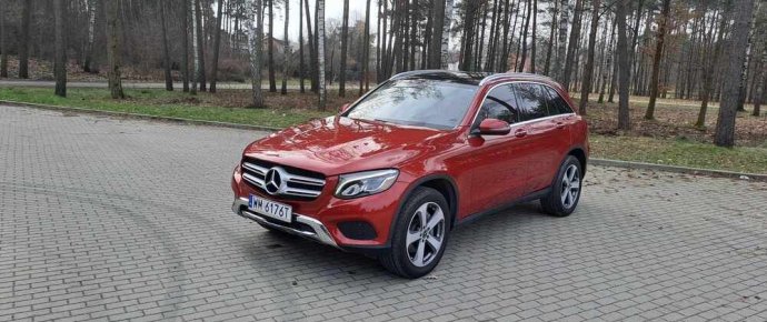 Mercedes GLC widok z przodu