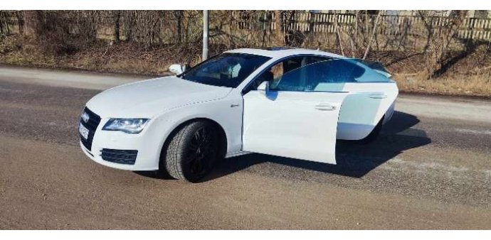 Audi A7 wersja 2014 po naprawie